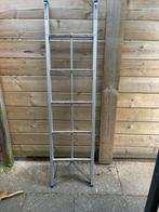 Inklapbare ladder 147 cm hoog, Doe-het-zelf en Verbouw, Ladders en Trappen, Ophalen, Gebruikt, Ladder, Opvouwbaar of Inschuifbaar