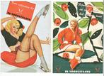 2x Pin-up Girl - schaatsbaan Eindhoven / De Vooruitgang-, Verzenden, 1980 tot heden, Ongelopen, Cultuur en Media