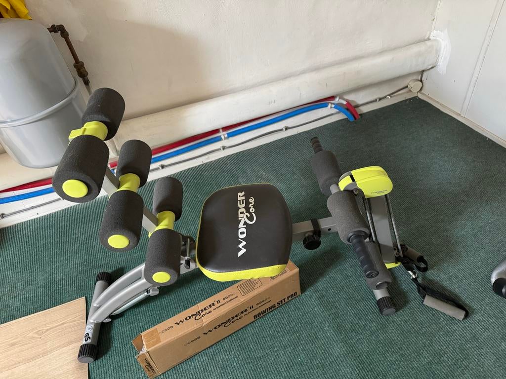 Wonder Core II Rowing Set Pro - Buikspiertrainer, Krachtstation, Ophalen of Verzenden, Metaal, Armen