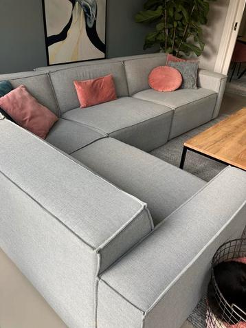 Woood ‘Merlijn’ Elementenbank Grijs beschikbaar voor biedingen