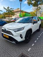Toyota RAV4 2.5 Hybrid AWD Bi-Tone Panodak Trekhaak Bearlock, Auto's, Toyota, Automaat, 4 cilinders, 2487 cc, Wit