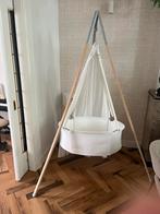 Leander hangwieg incl. standaard, matras en hemeltje, Kinderen en Baby's, Babywiegjes en Ledikanten, Ophalen, Zo goed als nieuw