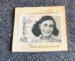 Anne Frank Postzegel - Nederland, Ophalen of Verzenden, Na 1940, Gestempeld