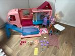 Barbie camper met accessoires, Kinderen en Baby's, Speelgoed | Poppen, Gebruikt, Ophalen, Barbie