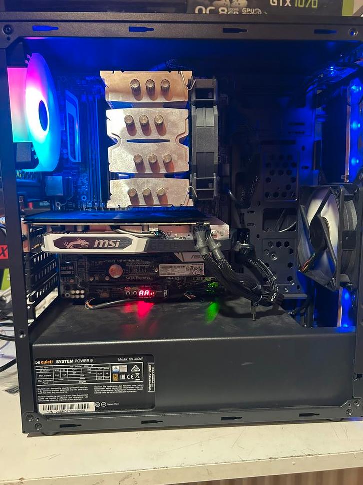 Game PC ! intel i7 , 16GB ,Nvidia GTX 1660Ti , 1500GB ,Win11, Computers en Software, Desktop Pc's, Refurbished, 4 Ghz of meer