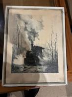 Prent geldersche tramwegen, Antiek en Kunst, Ophalen