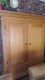 Wandkast, Huis en Inrichting, Kasten | Wandmeubels, Ophalen, Gebruikt, 150 tot 200 cm, Eikenhout