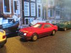 Mercedes Benz R129 SL Klasse met afneembare hardtop rood, Ophalen of Verzenden, Nieuw, Bus of Vrachtwagen, Herpa