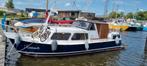 Stalen kruiser met zwemplateau en Peugeo Indenor DTP62, 55pk, Watersport en Boten, Motorboten en Motorjachten, Ophalen, Gebruikt