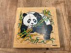 Educo schoolmateriaal houten laagjes puzzel panda, zgan, 2 tot 4 jaar, 10 tot 50 stukjes, Ophalen of Verzenden, Zo goed als nieuw