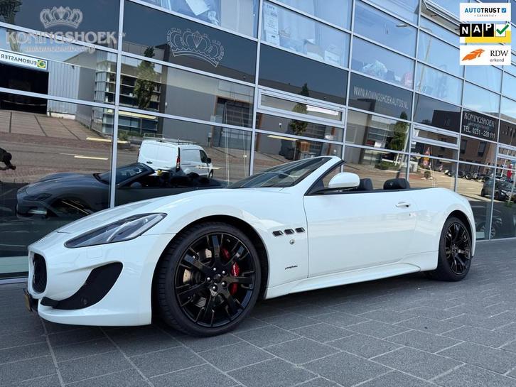 Maserati GranCabrio 4.7 Sport, Auto's, Maserati, Bedrijf, Te koop, GranCabrio, ABS, Airbags, Airconditioning, Climate control