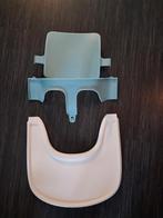 Stokke Babyset Aquagroen + Tafelblad, Kinderen en Baby's, Kinderstoelen, Ophalen
