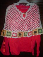 Longsleeve + Poncho, Kinderen en Baby's, Kinderkleding | Maat 128, Ophalen of Verzenden, Nieuw, Meisje, Shirt of Longsleeve