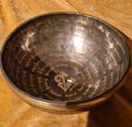 Klankschaal Tibetaans groot. Diepe volle klank ohm, Muziek en Instrumenten, Percussie, Ophalen of Verzenden, Overige soorten