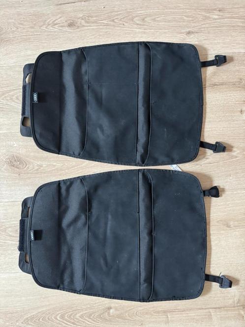 Audi rugleuningbeschermers met opbergvakken (2 stuk, Auto-onderdelen, Interieur en Bekleding, Audi, Gebruikt, Ophalen of Verzenden