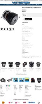 B2 Audio RAMPAGE10 10 inch subwoofer 3000W RMS, Plantevej 35, 2870 Dyssegaard, Denmark, ., Nieuw, B2 audio