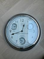 Rivièra Maison World Cities Klok, Ophalen of Verzenden, Zo goed als nieuw, Analoog, Wandklok