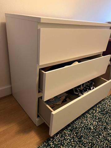 IKEA Malm ladekast met 3 lades - afbeelding 3