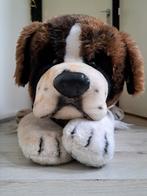 Steiff Original St Bernard groot pluche knuffel hond, Ophalen, Gebruikt, Overige typen