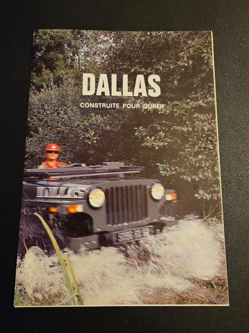 Brochure Dallas 4x4 / 4x2, Boeken, Auto's | Folders en Tijdschriften, Zo goed als nieuw, Overige merken, Ophalen of Verzenden