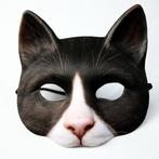Kat Masker Katten Dier Dieren Cosplay Carnaval, Verzenden, Nieuw, Feestartikel
