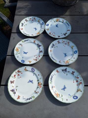 6 Janneke Brinkman Borden - Fruit & Flowers beschikbaar voor biedingen