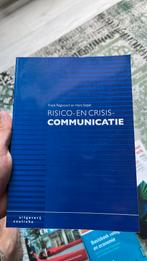 Hans Siepel - Risico- en crisiscommunicatie, Ophalen of Verzenden, Zo goed als nieuw, Hans Siepel; Frank Regtvoort
