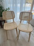 IKEA Eetkamerstoelen VOXLÖV 2 stuks, Huis en Inrichting, Stoelen, Ophalen, Twee, Bruin, Hout