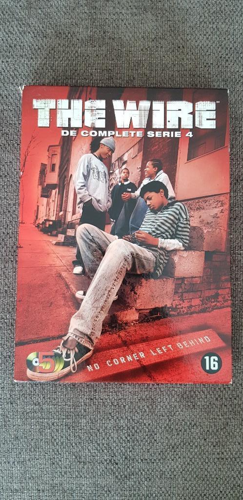 The Wire (seizoen 4) HBO, Cd's en Dvd's, Dvd's | Tv en Series, Zo goed als nieuw, Drama, Verzenden