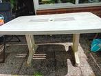 Plastic tuintafel, Tuin en Terras, Tuintafels, Ophalen of Verzenden, Gebruikt, Rechthoekig