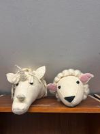 Dierenkoppen voor de kinderkamer, Kinderen en Baby's, Kinderkamer | Inrichting en Decoratie, Ophalen of Verzenden, Gebruikt, Wanddecoratie