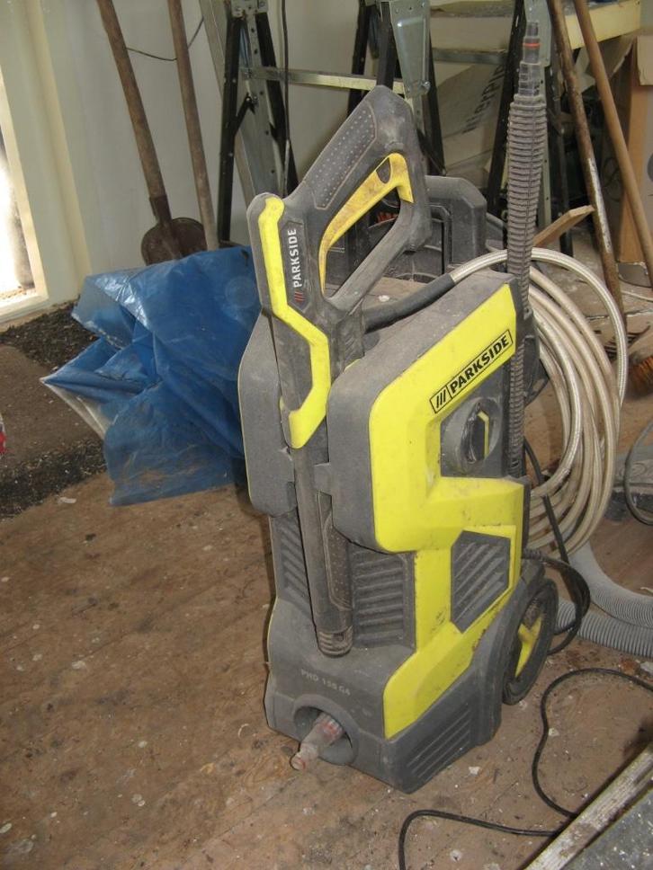 Hogedrukspuit, Parkside 150 bar. Minder kracht, BIJNA GRATIS, Tuin en Terras, Hogedrukreinigers, Gebruikt, Elektrisch, Met autostop en -start