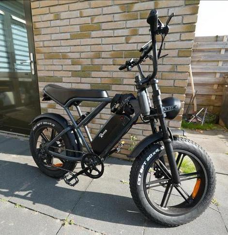 Fatbike (Nardo grey), Fietsen en Brommers, Elektrische fietsen, Gebruikt, Overige merken, Minder dan 47 cm, 30 tot 50 km per accu