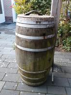 Regenton eikenhout 200L, 150 liter of meer, Ophalen, Gebruikt, Hout