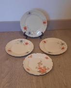 4 Leuke vintage bordjes, Huis en Inrichting, Ophalen of Verzenden, Porselein, Overige stijlen, Bord(en)