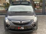 Opel Zafira Tourer 1.4 Turbo 7p. Pano Navi Camera Cruise, Gebruikt, Zwart, 4 cilinders, 7 stoelen