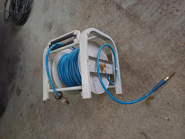 Slanghaspel luchthaspel compressor luchtgereedschap, Auto diversen, Autogereedschap, Gebruikt, Ophalen