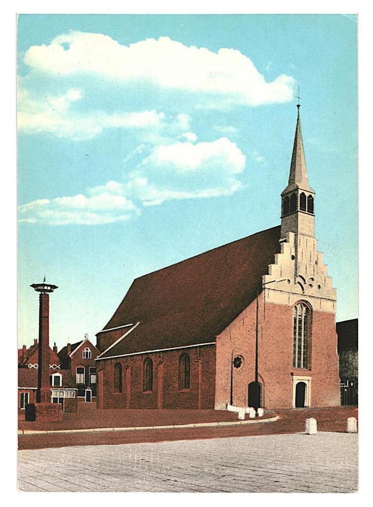 39424 Dokkum Friesland Ned Herv Kerk Nette oude kaart, Verzamelen, Ansichtkaarten | Nederland, Ongelopen, Friesland, 1960 tot 1980