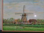 mooi auqarel molen in mooi landschap, Ophalen