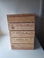 Houten wijnkisten - Decoratief & Handig, Ophalen of Verzenden, Minder dan 50 cm, Minder dan 50 cm