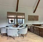 4 Eetkamerstoel Kaatje NIEUW in doos kleur linnen, Ophalen of Verzenden, Nieuw, Overige kleuren, Vier
