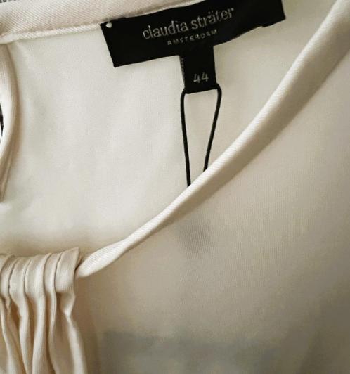 NIEUW Claudia Strater luxe top zacht zalm roze 44 cupro, Kleding | Dames, Tops, Nieuw, Maat 42/44 (L), Roze, Lange mouw, Verzenden