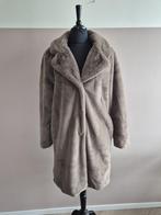 Carnavals bontjas effen Bruin, maat L, Jas thema Bruin, Kleding | Heren, Hema, Maat 52/54 (L), Carnaval, Ophalen of Verzenden