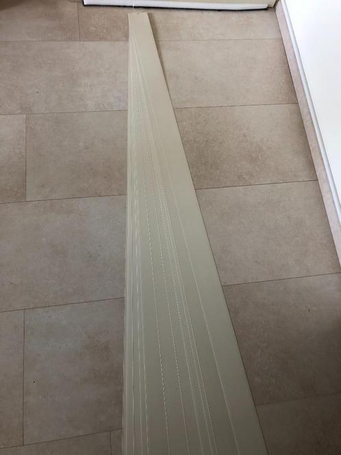 2. Verticale losse lamellen - 242 h - gebroken wit - 12 st, Huis en Inrichting, Stoffering | Gordijnen en Lamellen, Gebruikt, 200 cm of meer