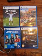 PS5 Games - FC25, Hot Wheels, F1 2021, Spider-Man, Ophalen of Verzenden, Zo goed als nieuw