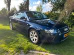 Audi A4 2.4 V6 125KW Cabrio AUT 2003 Blauw, Beige, Cabriolet, A4, Particulier