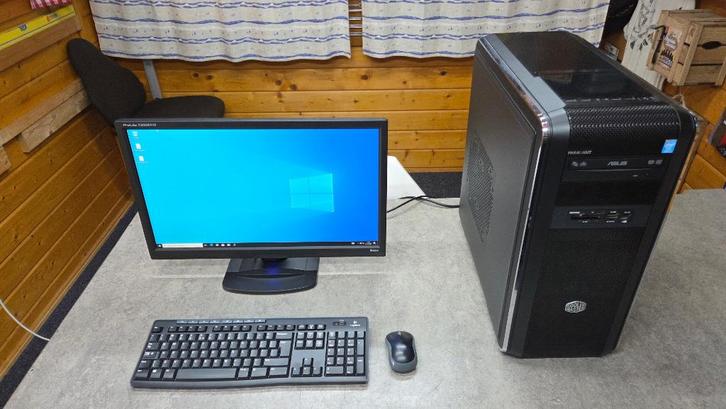 Paradigit Enforcer I7 PC met Iiyama Prolite X2380HS 23", Computers en Software, Desktop Pc's, Zo goed als nieuw, 4 Ghz of meer