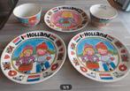 Blond: 2 borden en 2 kommen, Huis en Inrichting, Keuken | Servies, Ophalen, Blond Amsterdam, Zo goed als nieuw, Bord(en)