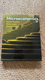 Microeconomics – Goolsbee, Levitt, Syverson (3e editie), Ophalen of Verzenden, Zo goed als nieuw, WO