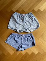 2 dames boxershorts /pyjamabroekjes maat M, Kleding | Dames, Ophalen of Verzenden, Blauw, Broekje of Short